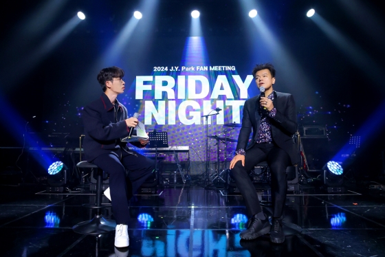 박진영(J.Y. Park) 2024 팬미팅 'FRIDAY NIGHT' 이미지/사진제공=JYP엔터테인먼트