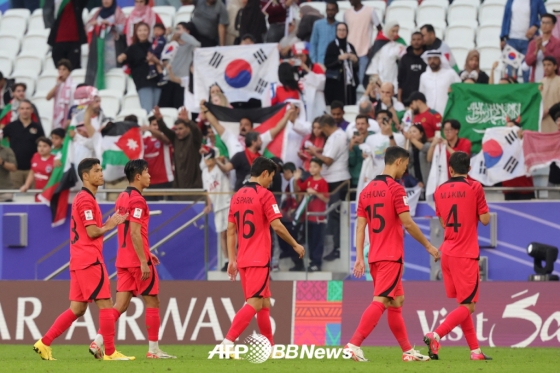 한국 축구 대표팀 선수들. /AFPBBNews=뉴스1