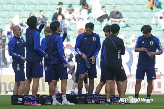 일본 축구 국가대표팀 선수들. /AFPBBNews=뉴스1