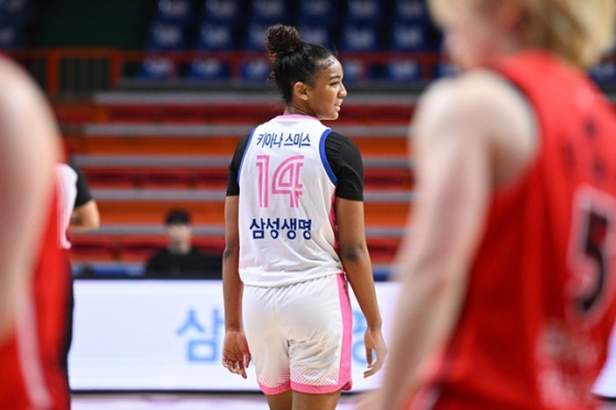 삼성생명 키아나 스미스. /사진=WKBL 