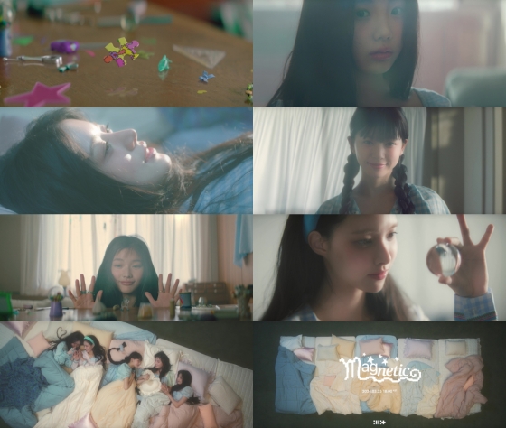 '하이브 막내딸' 아일릿, 데뷔앨범 타이틀곡 'Magnetic' MV 비주얼 티저 공개..'기대 UP'