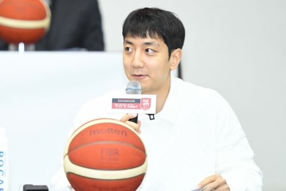 허훈이 질문에 답하고 있다. /사진=KBL 제공