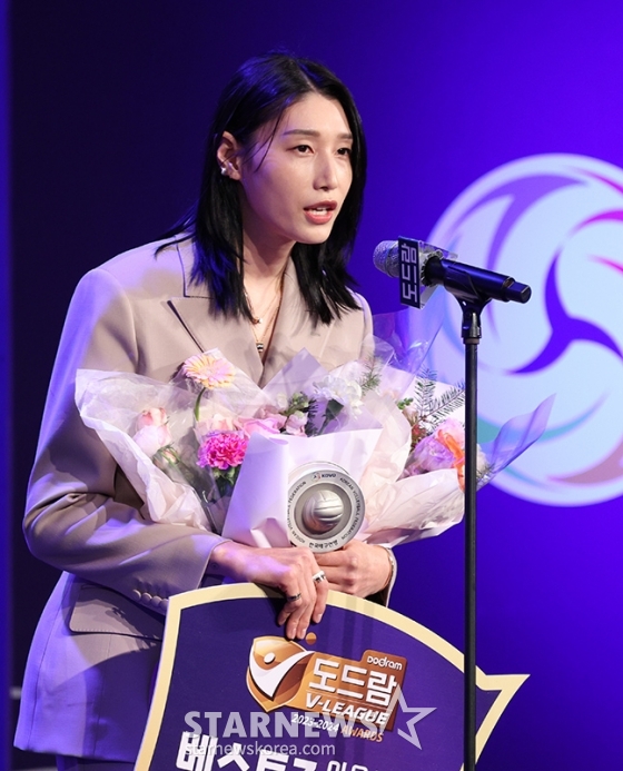 [포토] 김연경 '그저 감사합니다'