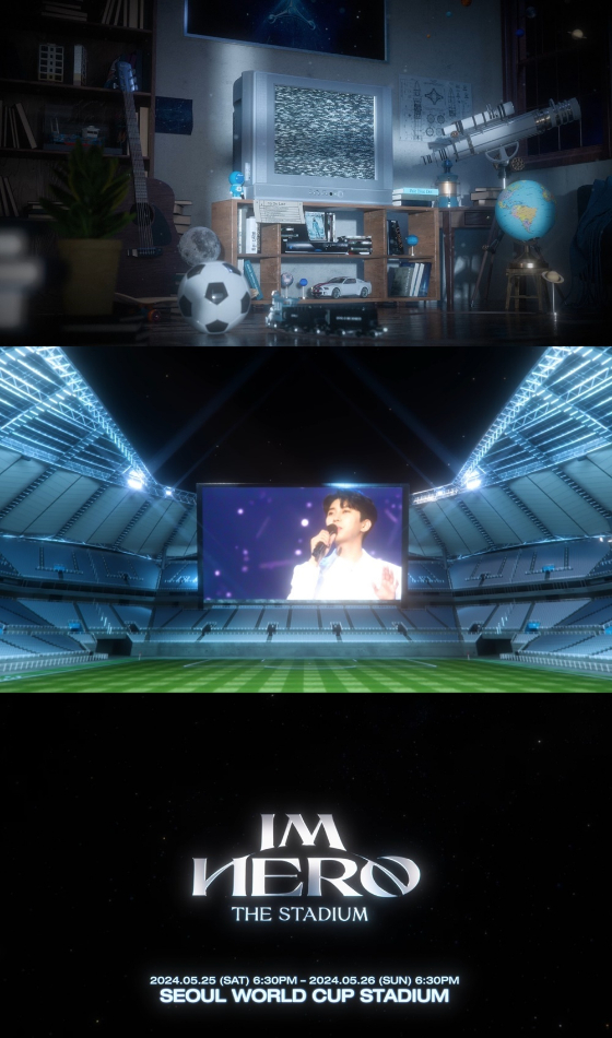 2024 임영웅 콘서트 'IM HERO - THE STADIUM'(아임 히어로 - 더 스타디움) 스타디움 버전 티저/사진제공=물고기뮤직