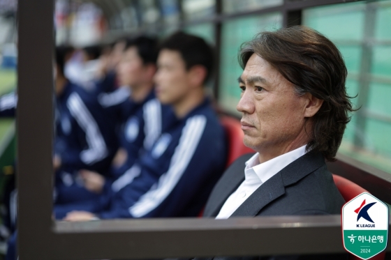 홍명보 울산 감독. /사진=한국프로축구연맹 제공