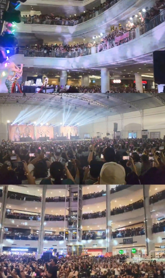 유니스, 첫 필리핀 투어 大성황..연일 대규모 인파 운집