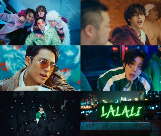 "어림없지 난 LALALI" 세븐틴 힙합팀, 스웨그 가득 'LALALI' 뮤직비디오 공개