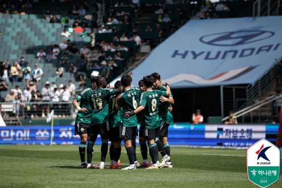 전북 현대 선수들. /사진=한국프로축구연맹 제공