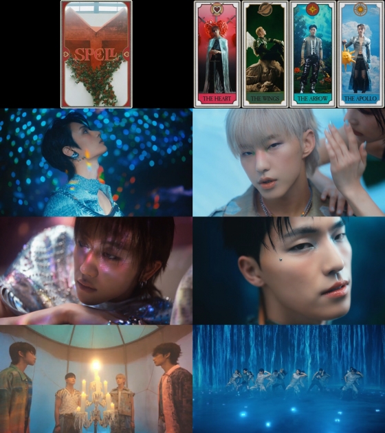 준·호시·디에잇·디노 세븐틴 퍼포먼스팀, 'Spell' MV 공개..환상 비주얼 '섹시美'