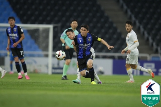 인천유나이티드-광주 FC 경기. /사진=한국프로축구연맹 제공