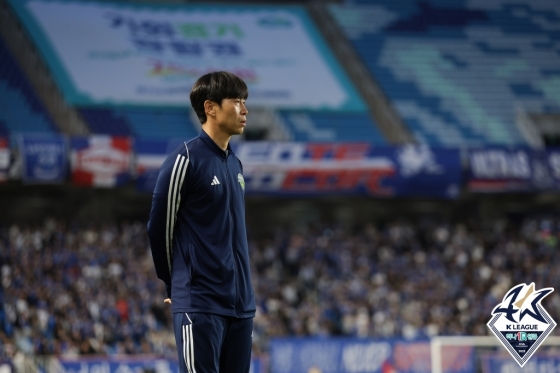 김두현 감독. /사진=한국프로축구연맹 제공