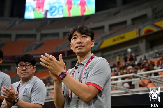 변성환 감독. /사진=대한축구협회(KFA) 제공