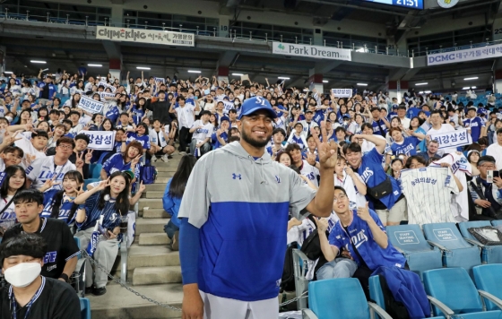 삼성 라이온즈 투수 레예스. /사진=삼성 라이온즈 제공