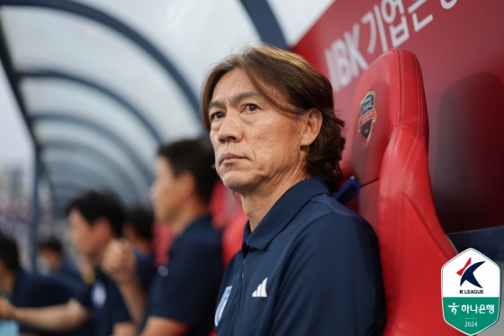 홍명보 울산HD 감독. /사진=한국프로축구연맹 제공