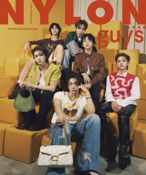 보이넥스트도어 뒷면 표지 / 사진 출처=NYLON JAPAN (사진제공=KOZ엔터테인먼트)