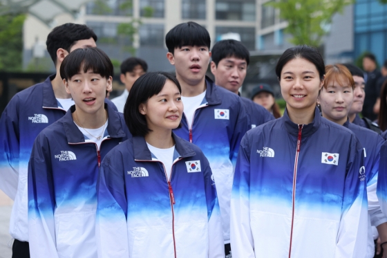 2024 파리 하계올림픽대회 대한민국 선수단 첫 출국 환송회 모습. /사진=대한체육회 제공