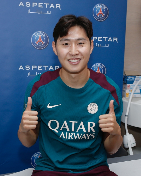 이강인. /사진=PSG 공식 SNS