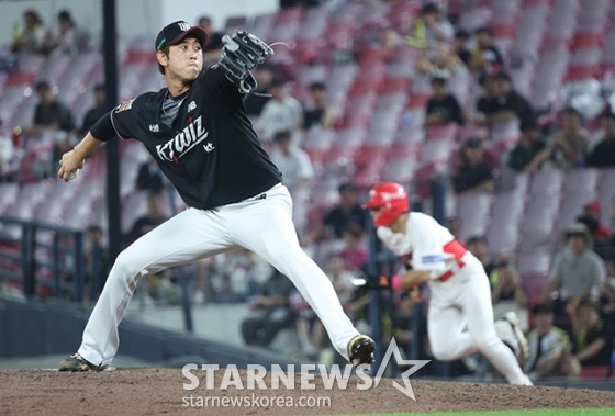 [포토] 김도영 '투수 폼 크면 언제든 도루'