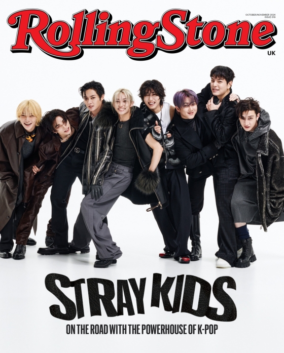 스트레이 키즈 Rolling Stone UK 커버 이미지/사진제공=Rolling Stone UK