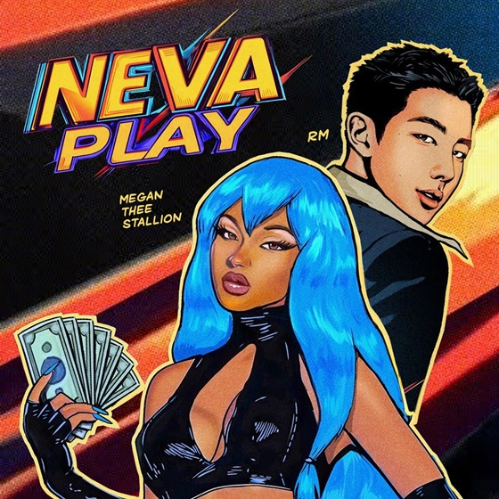 방탄소년단 RM 'Neva Play' 커버 이미지 /사진제공=빅히트뮤직