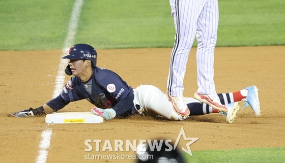 [포토] 장두성 '주루 센스는 국내 TOP'