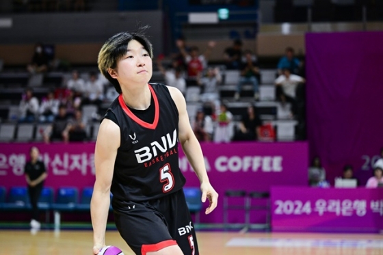 BNK 안혜지. /사진=WKBL 제공 