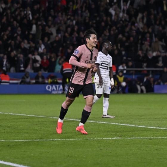 이강인. /사진=파리 생제르망(PSG) 공식 사회관계망서비스(SNS)