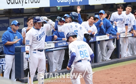 [포토] 박병호 '기다렸다 사자후'