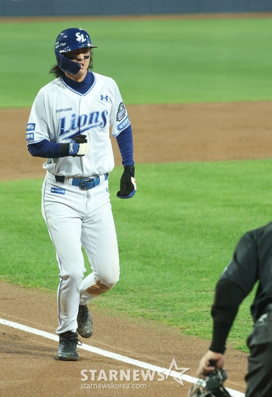 [포토] 구자욱 '아프지 않아야 축제다'