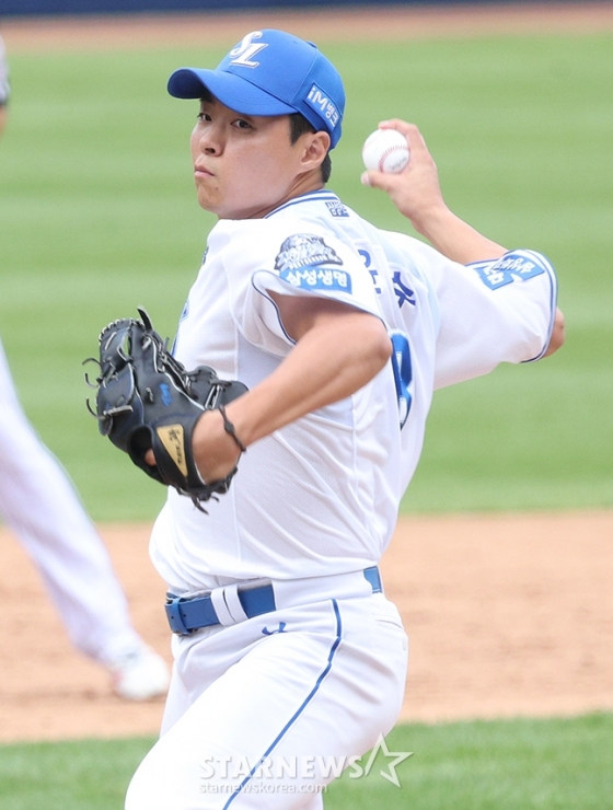 삼성 라이온즈 김윤수. /사진=김진경 대기자