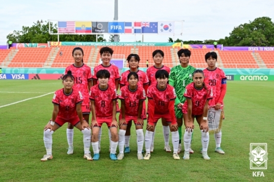 한국 17세 이하(U-17) 여자 축구대표팀. /사진=대한축구협회 제공