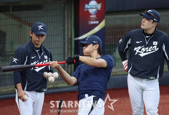 [포토] 김도영 '독특한 타격으로 시선올킬'