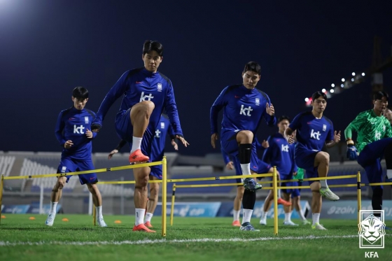 대한민국 국가대표팀 선수들. /사진=대한축구협회(KFA) 제공