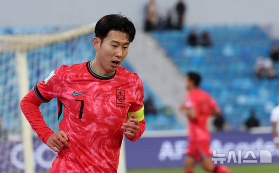 한국 축구대표팀 주장 손흥민. /사진=뉴시스