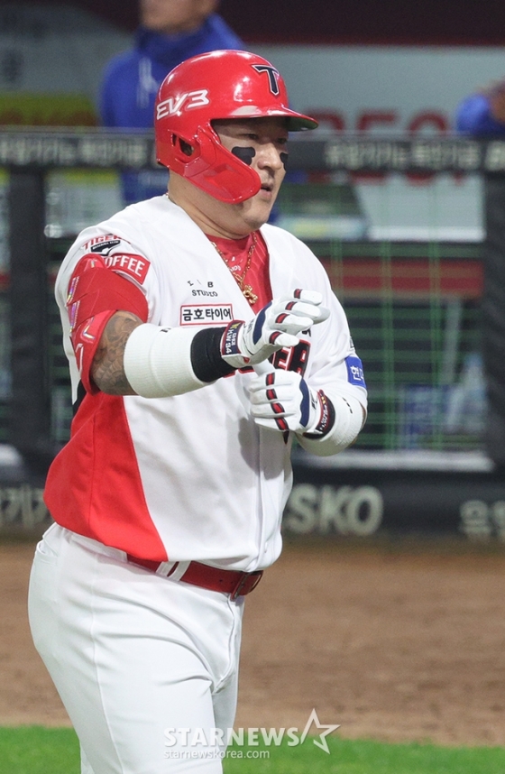 KIA 최형우. /사진=김진경 대기자