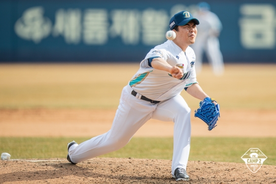 NC 다이노스 시절 심창민의 모습. /사진=NC 다이노스 제공