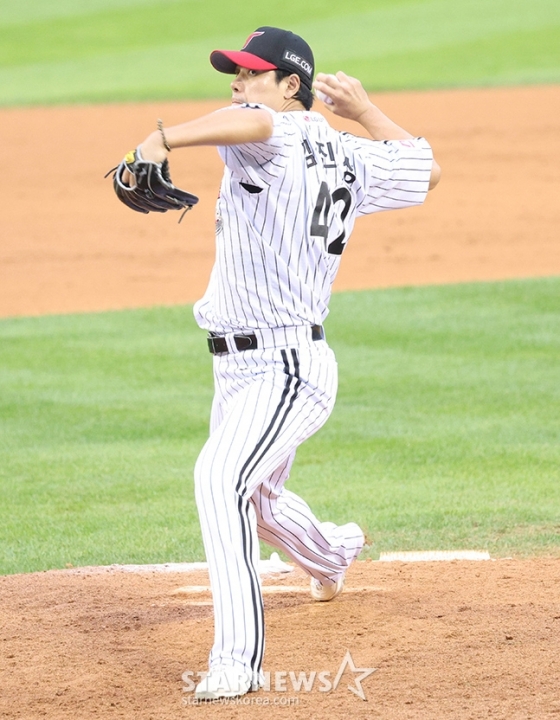 LG 김진성.  /사진=김진경 대기자 