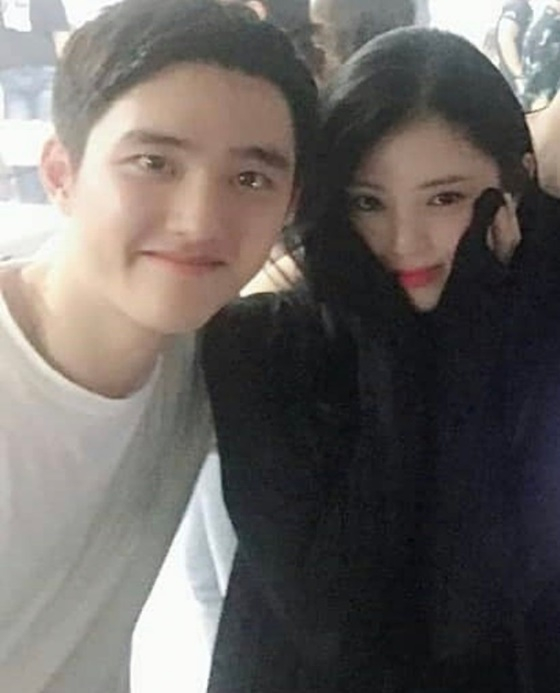 왼쪽부터 도경수, 한소희  /사진=인스타그램