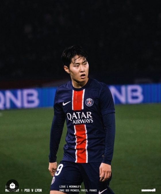 이강인. /사진=PSG SNS