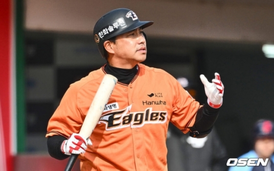 한화 시절 김강민.  /사진=OSEN
