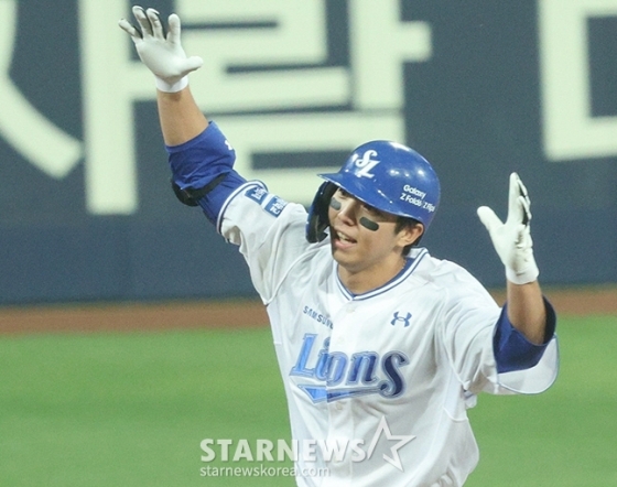 삼성 김영웅. /사진=김진경 대기자 