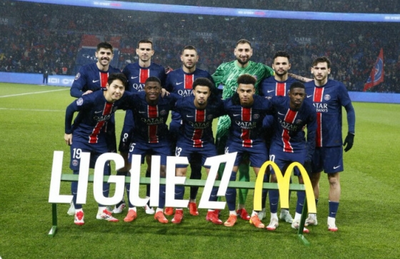 PSG 선발 출전 선수들. /사진=PSG 공식 SNS