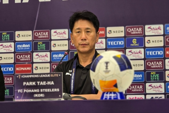 박태하 포항 감독. /사진=한국프로축구연맹 제공