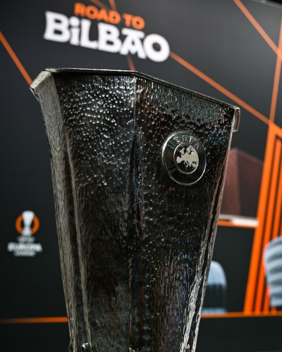 유로파리그 우승컵. /사진=유럽축구연맹(UEFA) 유로파리그(UEL) 공식 사회관계망서비스(SNS)