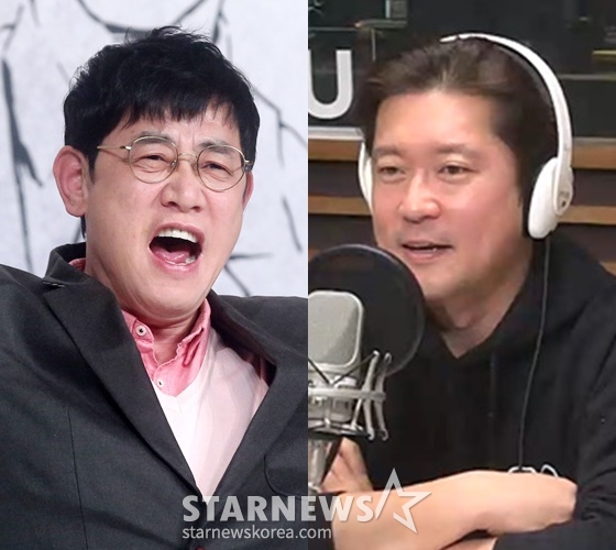 이경규, 김대호 /사진=스타뉴스, MBC FM4U '두시의 데이트 안영미입니다' 보이는 라디오 캡처