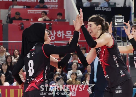 [포토] 메가-부키리치 '김연경 안 무서워'