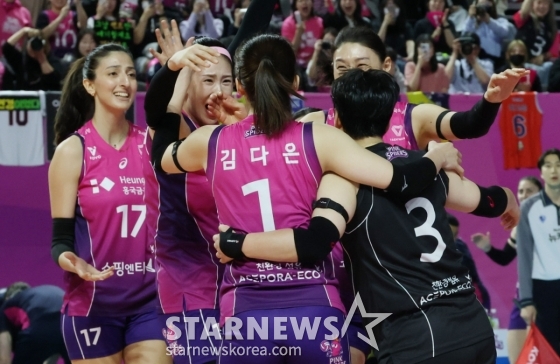 [포토] 김연경 '다은아 고마워'