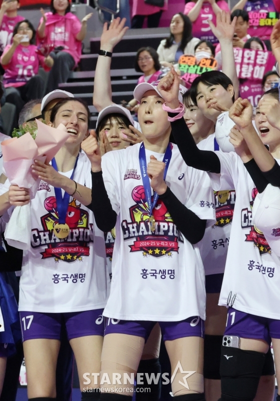 [포토] 라스트댄스 추는 김연경