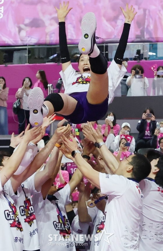 [포토] 김연경 '굿바이 V리그'