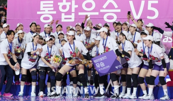 [포토] 김연경 '금빛 라스트댄스'
